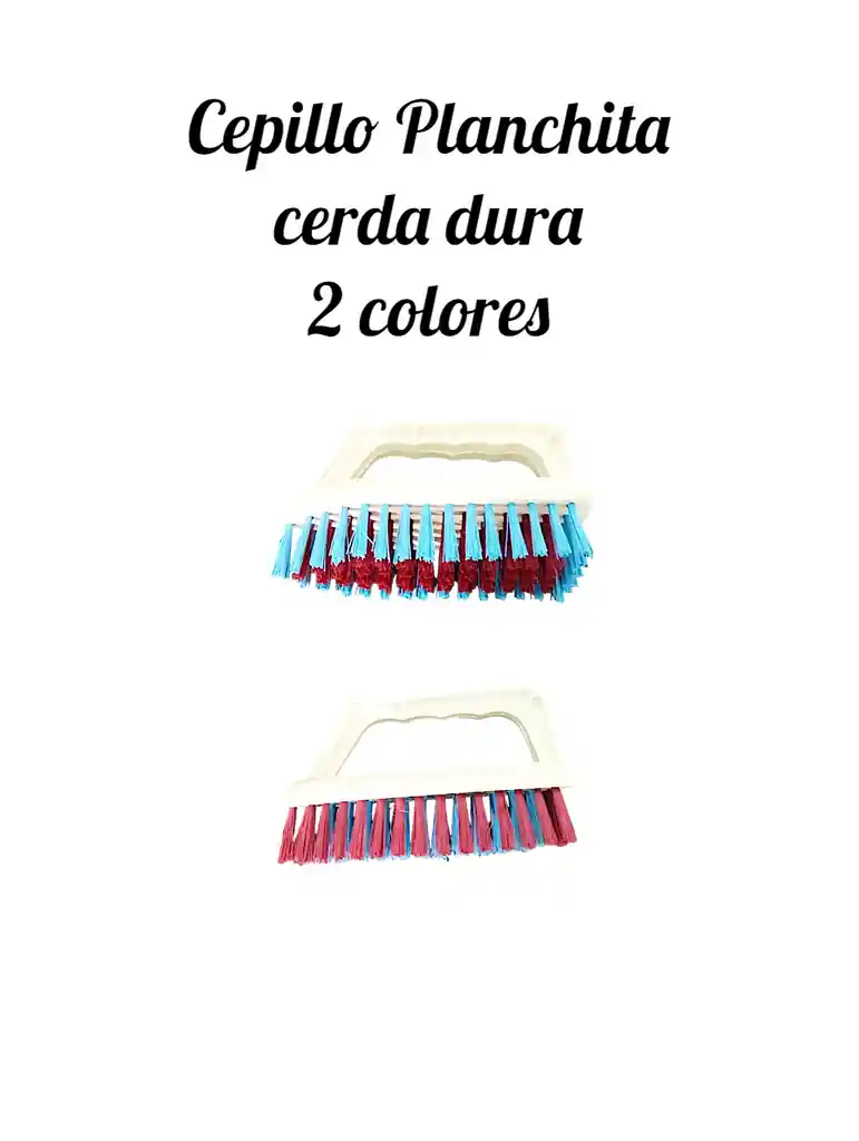Cepillo De Mano Planchita Cerda Dura