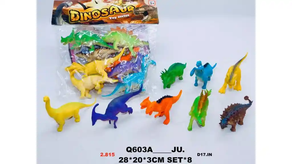 Dinosaurios Depredador Juguete Regalo Dinosaurio 8und