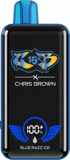 Vape Chris Brown 15.000 Puffs - Blue Razz