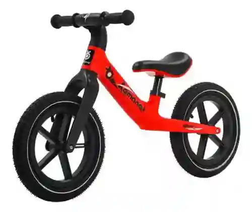 Bicicleta Para Niños Equilibrio Push Bike Triciclo Rojo