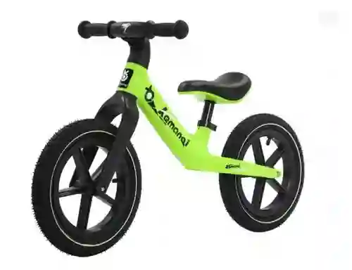 Bicicleta Para Niños Equilibrio Push Bike Triciclo Verde