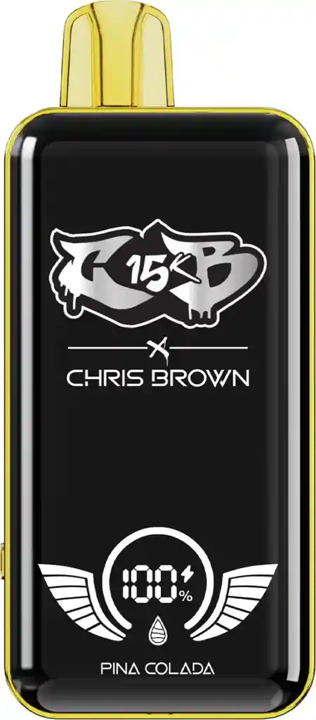 Vape Chris Brown 15.000 Puffs - Piña Colada