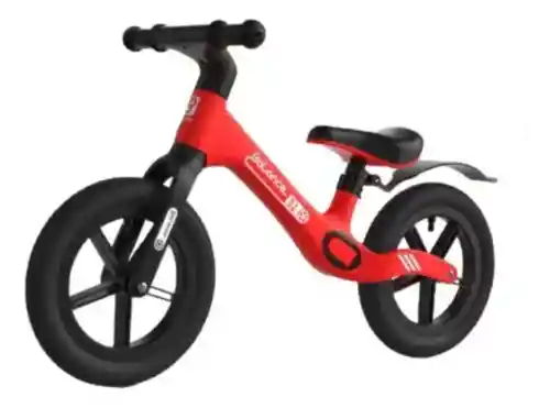 Bicicleta De Equilibrio Para Niños Paseador Push Bike Rojo