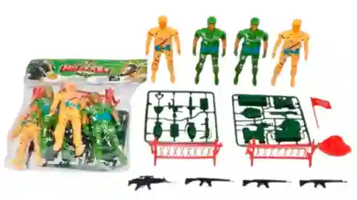 Soldados Militares Juguete Figuras Acción Juego Niños