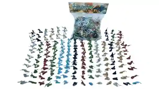 Soldados Militares 200 Juguete Figuras Acción Juego Niños
