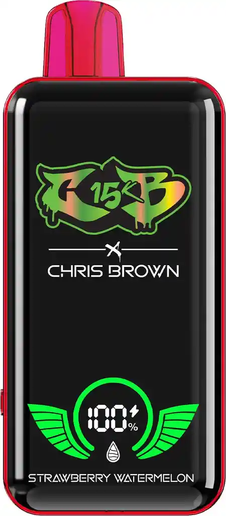 Vape Chris Brown 15.000 Puffs - Strawberry Watermelon