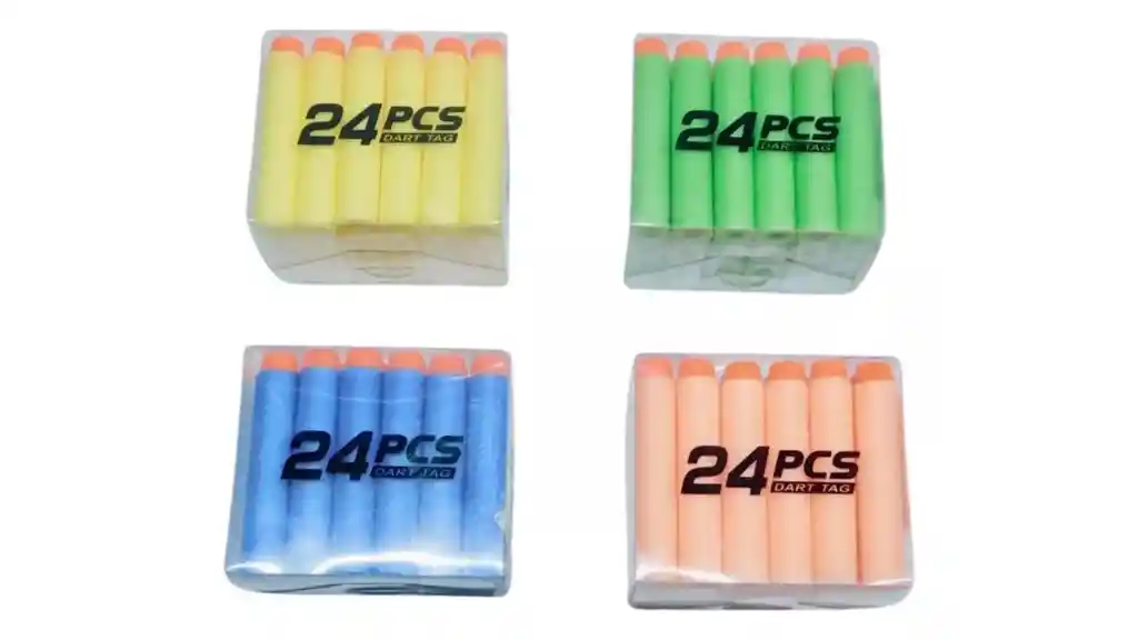 Dardos Espuma Repuestos 24 Und Juego