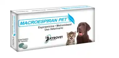 Macroespiran Pet X 10 Tabletas