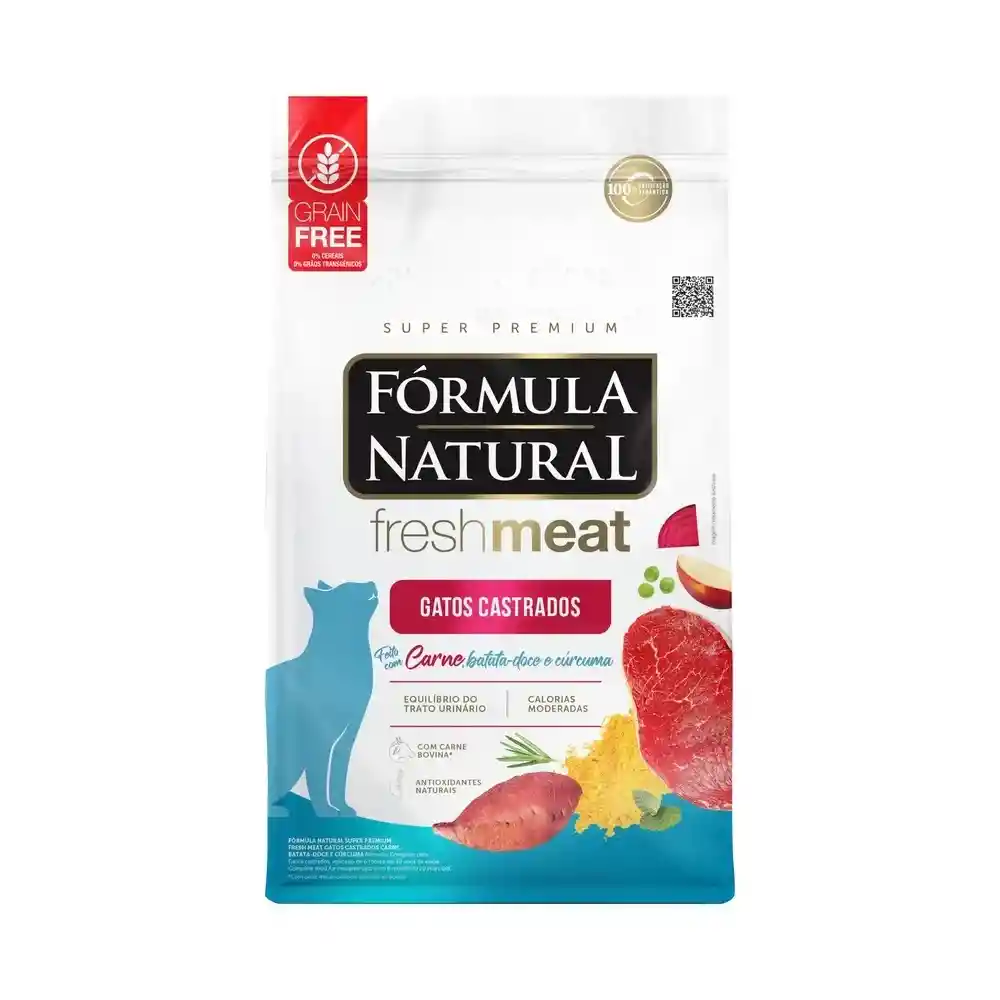 Formula Natural Gato Castrado Carne X 1kg