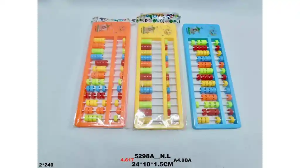 Ábaco Rectangular Escritorio Matemático Estudio Escolar Suma