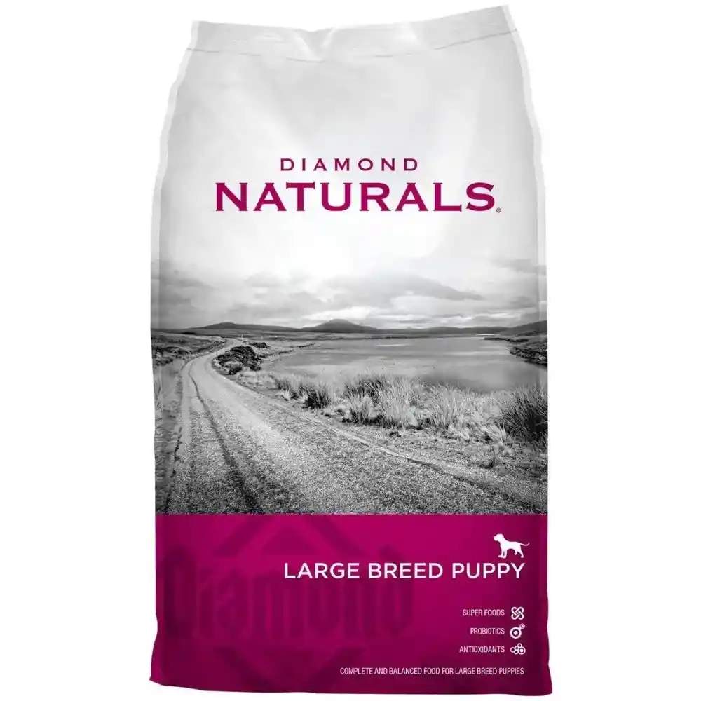 Diamond Puppy Large Breed X 40lb Lamb Rice (cordero Arroz)