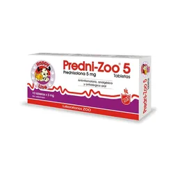 Predni-zoo 5mg Blíster X10 Tabletas