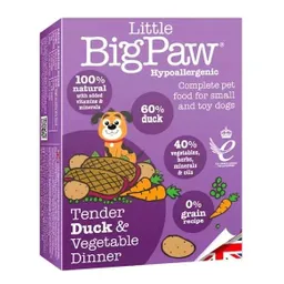 Bandeja Little Big Paw Perro Sabor Pato X150g