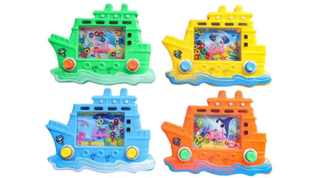 Juego Aros Tetris Barco Juguete Agua Juguetes Didáctico