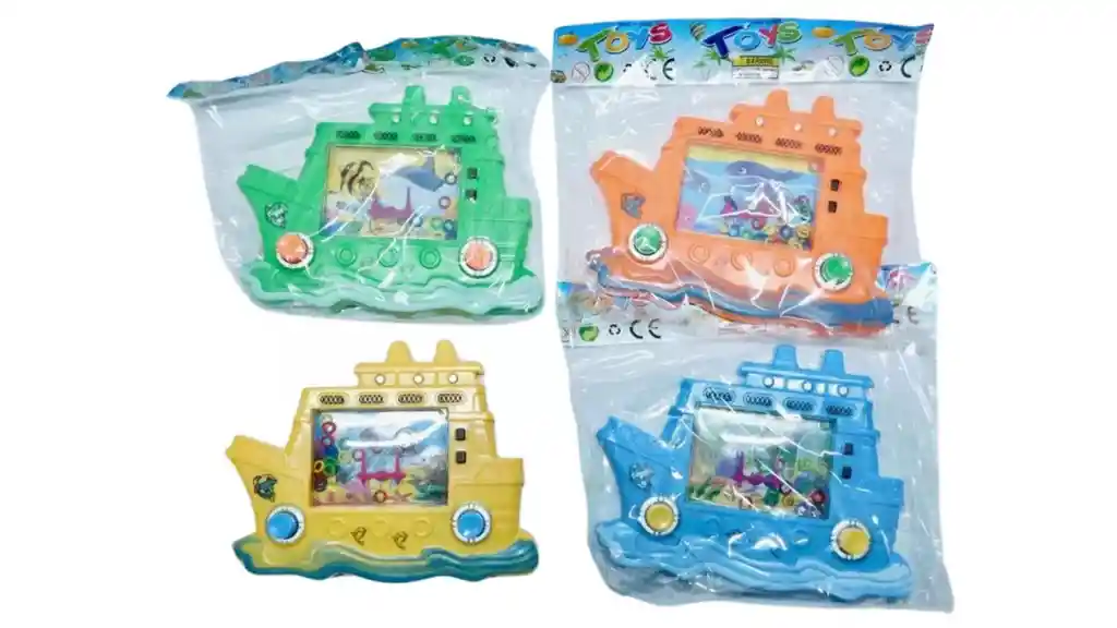 Juego Aros Tetris Barco Juguete Agua Juguetes Didáctico