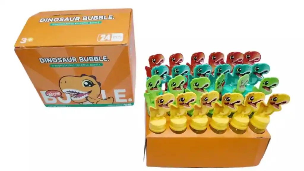 Dinosaurio Rex Hacer Burbujas Burbujeo Juguete Niños X1und