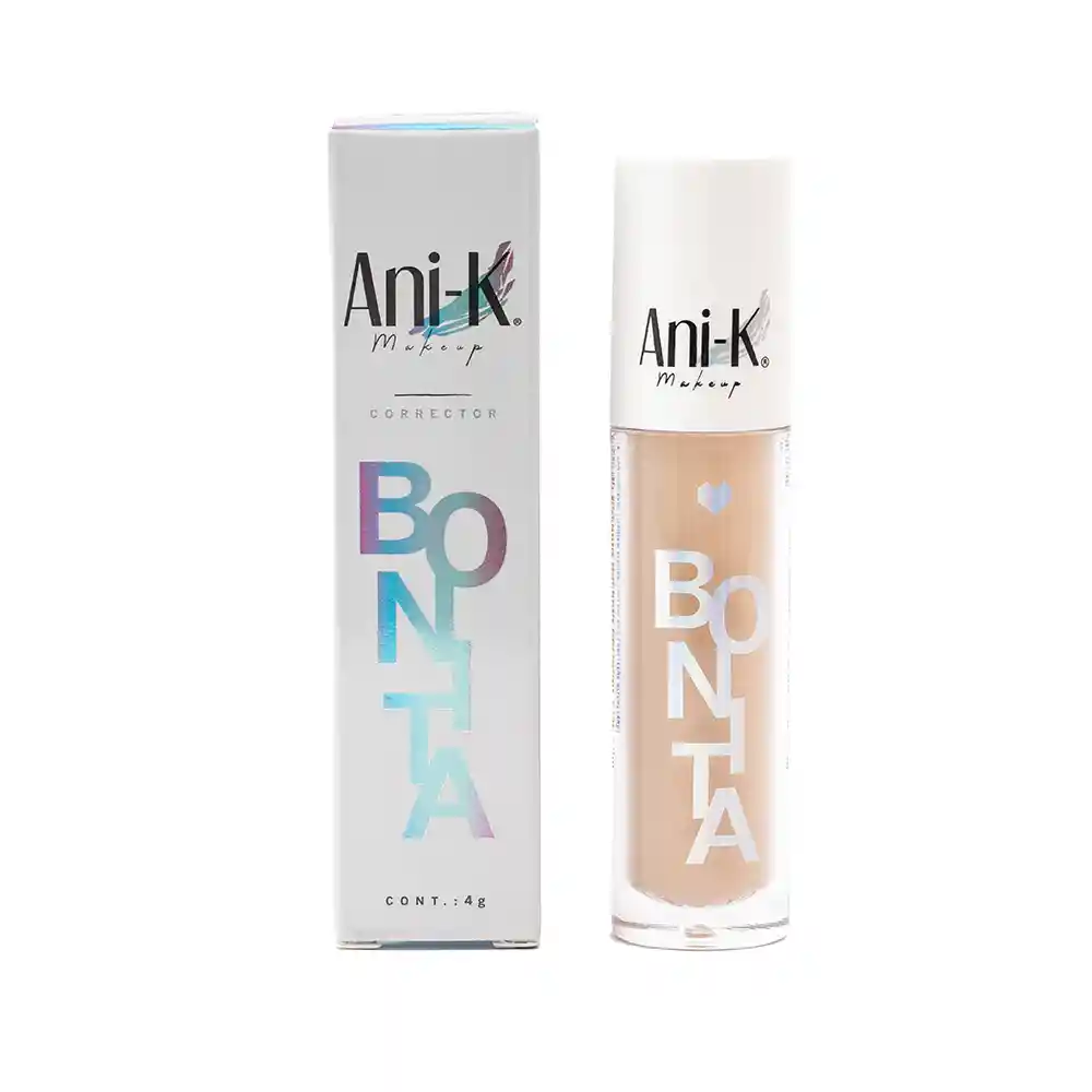 Corrector De Ojeras 01 Bella - Ani-k Makeup X4 Ml