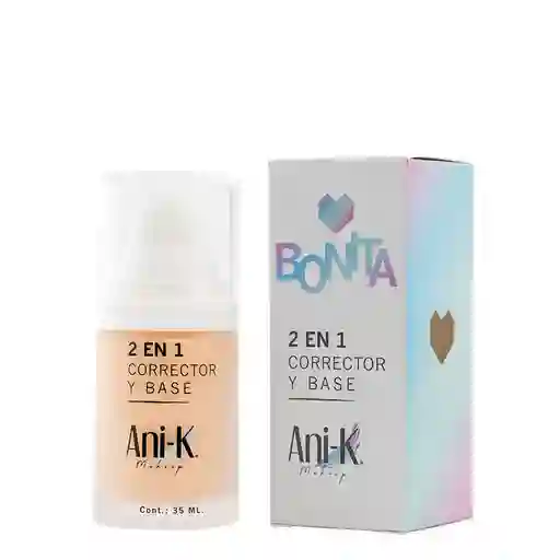 Base Bonita 00 Annie - Ani-k Makeup X35 Ml