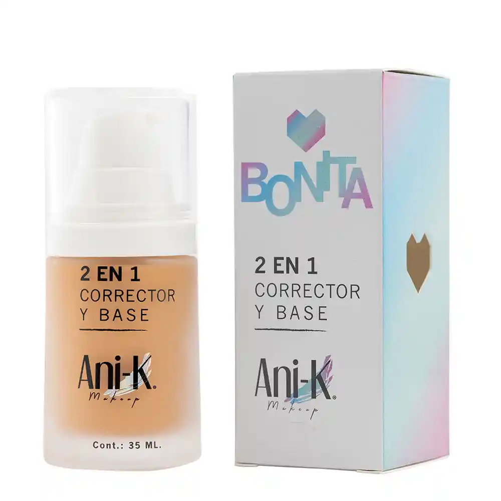Base Bonita 03 Dua - Ani-k Makeup X35 Ml