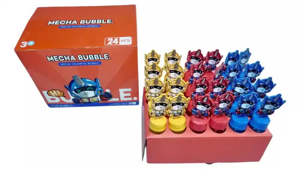 Burbujeo Juguete Bubble Robot Robot X1 Und Juego Burbujas
