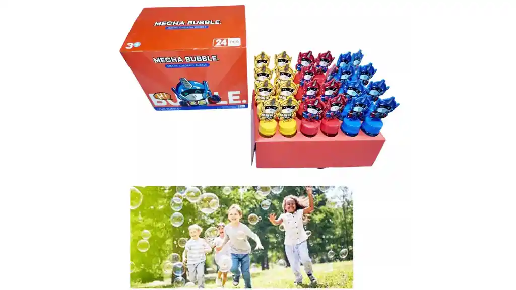 Burbujeo Juguete Bubble Robot Robot X1 Und Juego Burbujas