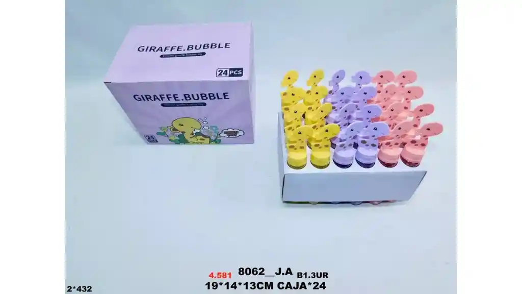 Burbujas X24 Und Para Niños Burbujero Juguete
