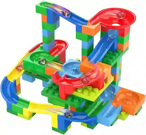 Juego Construcción De Laberintos 172 Piezas Tipo Legoo Niños