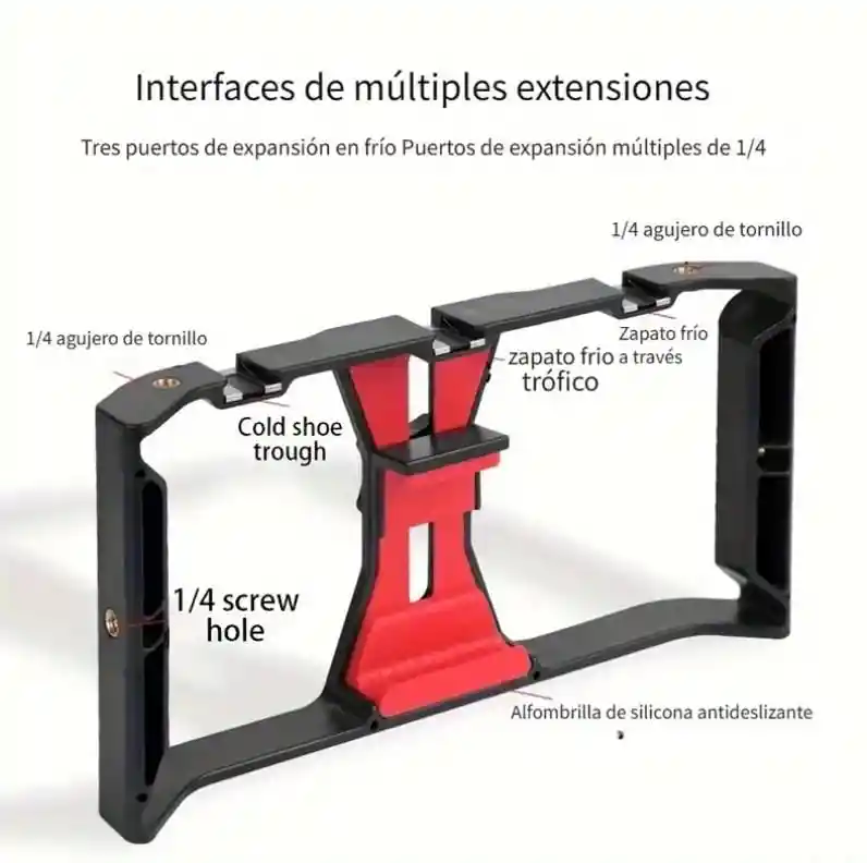 Soporte Estabilizador Para Video Y Fotografia (sin Accesorios)
