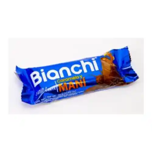 Chocolate Bianchi Crunchy Caramelo Y Mani 25 Gr