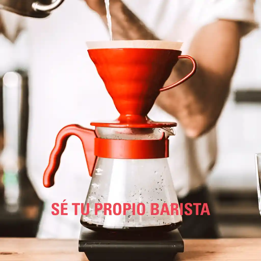 Hario Kit Dripper V60 Rojo Original