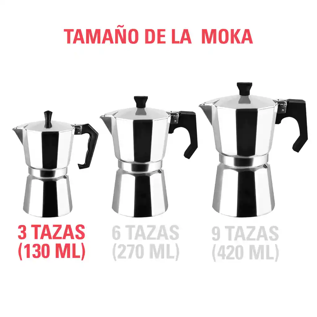 Cafetera Italiana Moka Primula Express Original (3 Tazas)