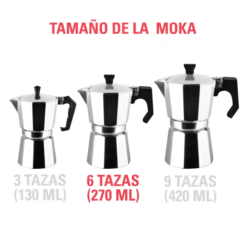 Cafetera Italiana Moka Primula Express Original (6 Tazas)