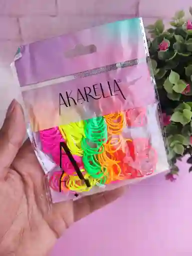 Cauchos Pelo O Cabello Color Neon