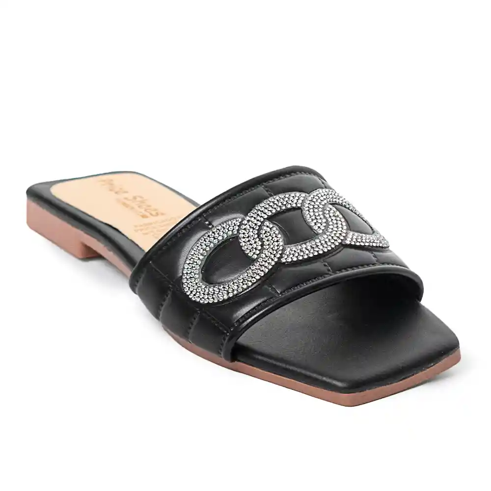 Price Shoes Sandalias Planas Para Mujer 902c1106negro