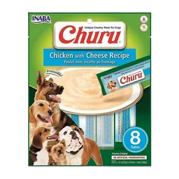 Dog Snack Churu 8und Pollo - Queso 160gr