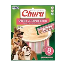 Dog Snack Churu 8und Pollo - Salmon 160gr