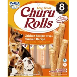 Dog Snack Churu Rolls 8p Pollo 96gr