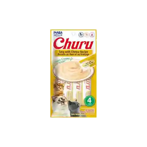 Inaba Churu Atun Y Queso 4 X 14 Gr