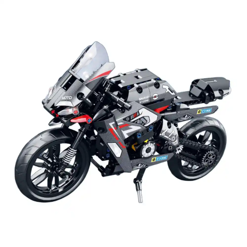 Motocicleta Armable 458 Piezas Lego Motorbike Armatodo 3d