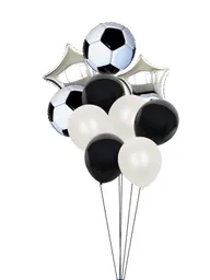 Set Globos Estrellas Corazones Latex Futbol X14 Pcs