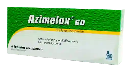 Azimelox X 50 Mg X 6 tabletas