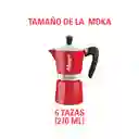 Cafetera Moka Italiana Bialetti Allegra Original (6 Tazas)