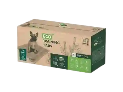 Eco Training Pads 60 X 60 Cm - 50 Pcs - Fsc Cerified Light Brown