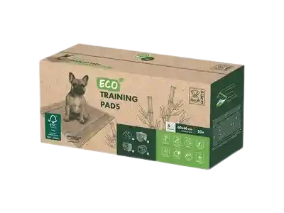 Eco Training Pads 60 X 60 Cm - 50 Pcs - Fsc Cerified Light Brown