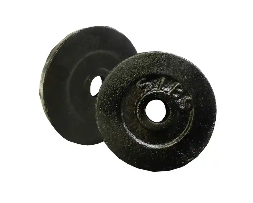 Disco Pesas 5lbs Para Barras Y Mancuernas Estandar Gimnasio