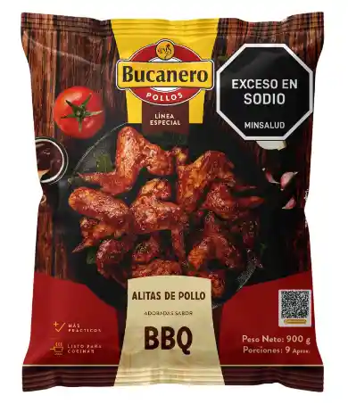 Alitas De Pollo Bbq X 900g