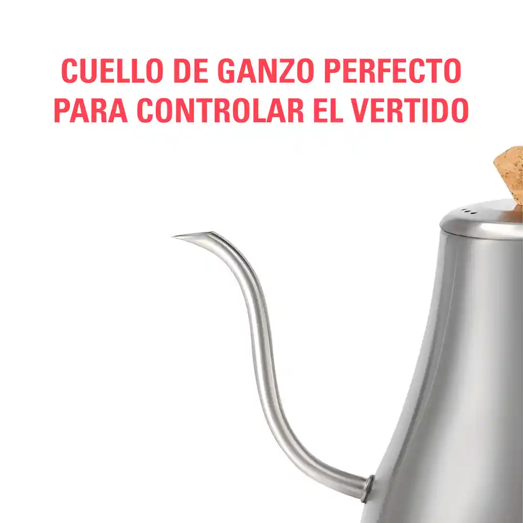 Hervidor Eléctrico Jarra Cuello De Ganso Bodum Melior 800 Ml