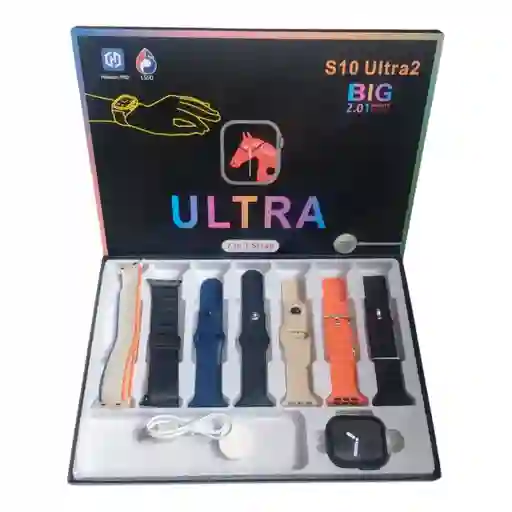 Combo Smartwatch S10 Ultra 7 Pulsos Big