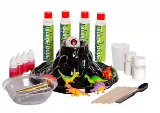 Fabrica De Slime Volcan Niños Diversión Volcano Slime