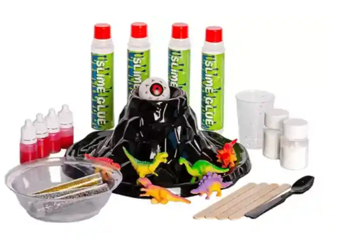 Fabrica De Slime Volcan Niños Diversión Volcano Slime